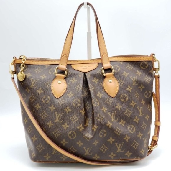 100% Authentic Louis Vuitton Palermo PM Monogram Shoulder Bag #01150 - Picture 1 of 15